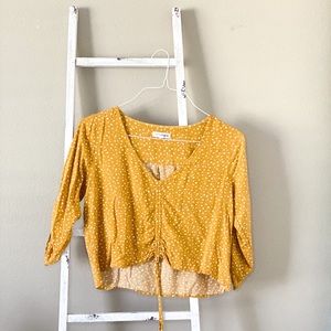 Polka Dot Blouse, Size: L